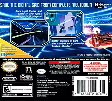 Image n° 2 - boxback : Tron Evolution (DSi Enhanced)